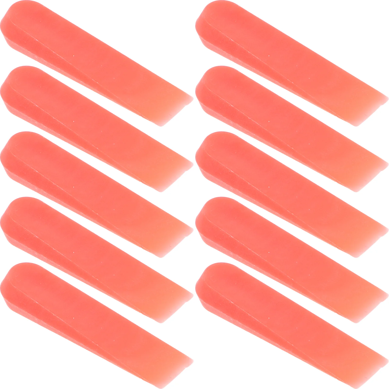 100 Pcs Tile Inserts Carpet Tape Deck Tiles Plastic Wedges Spacers Leveling System Gasket