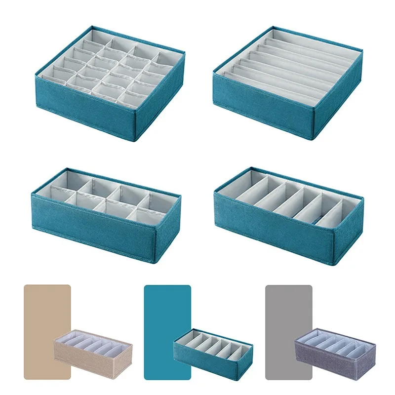Mode Unterwäsche Bh Lagerung Box Unterwäsche Organizer Box Panty Socken Fach Lagerung Box Schublade Lagerung Box Hause Lagerung – Detail 9