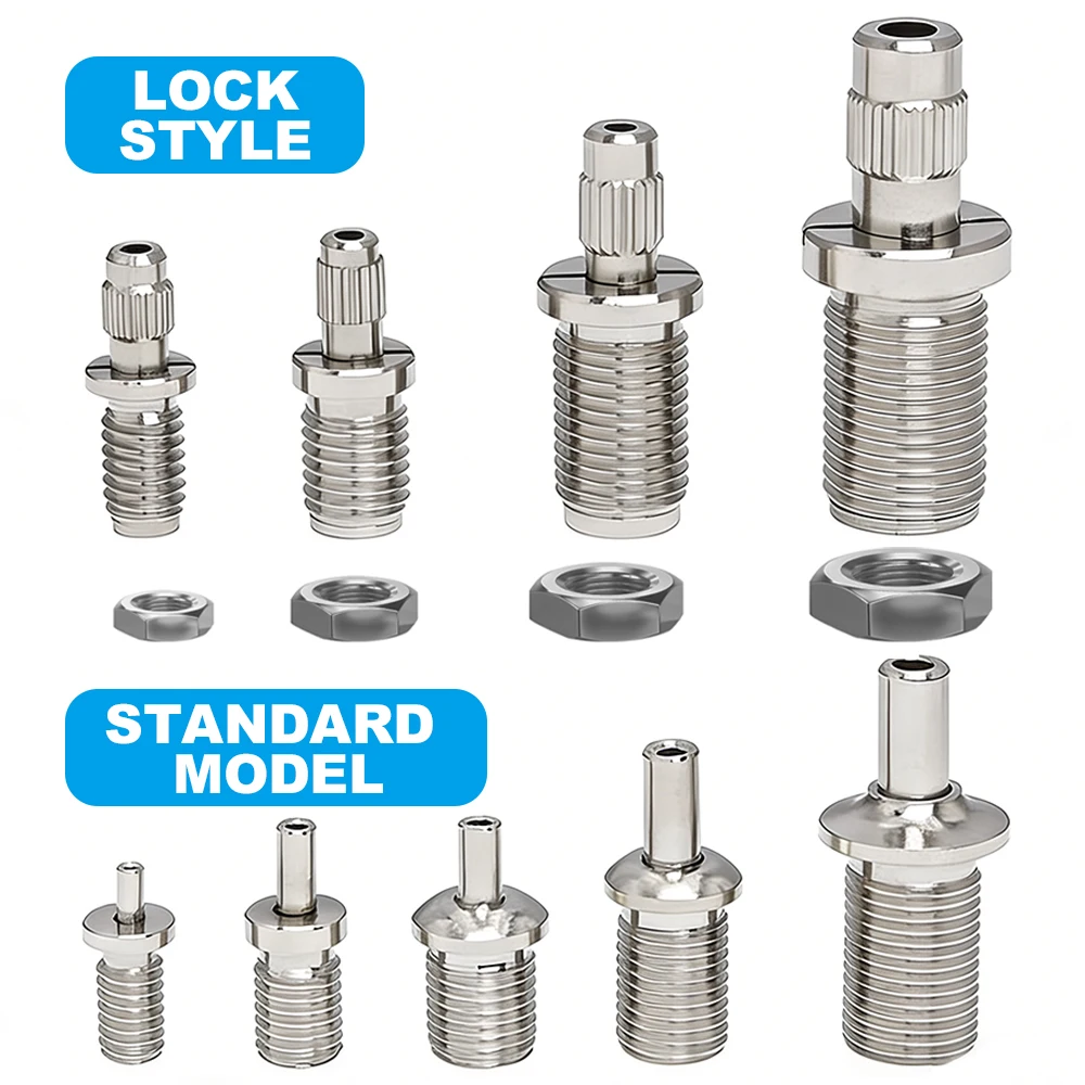 

5-50PCS With Nut Copper Pull Head Adjustable Locking Cable Clamp Connector For Suspended Pendant Light Hanging Wire Accessories