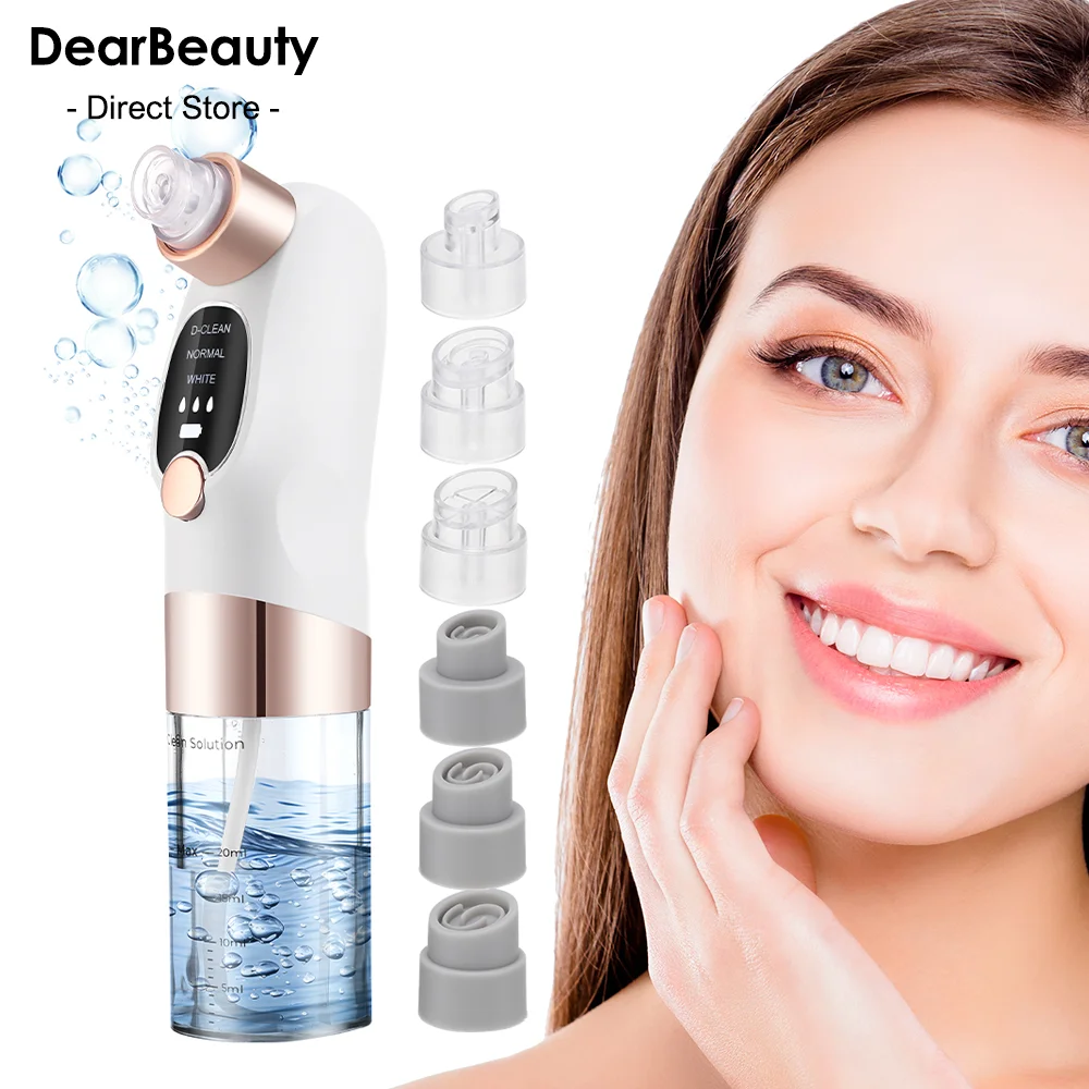 Blackhead Remover Acne Facial Bubble Cleaner Suction Black Point Vacuum Cleaner Sebum Inhaler Squeeze Acne Black Dots Extractor