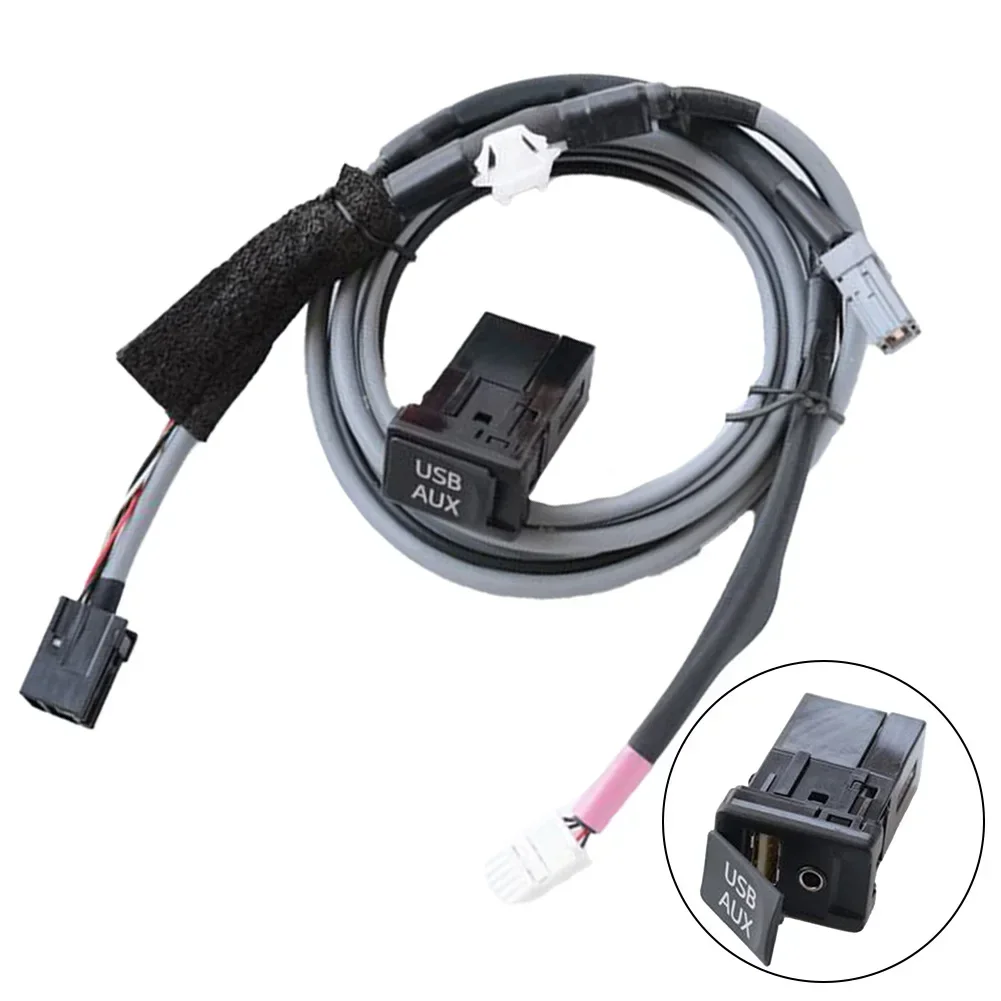 Car Audio USB AUX Interface Adapter For Toyota AUX Cable 86190-0R010 86190-06030 Auto Parts Installation, Replacement