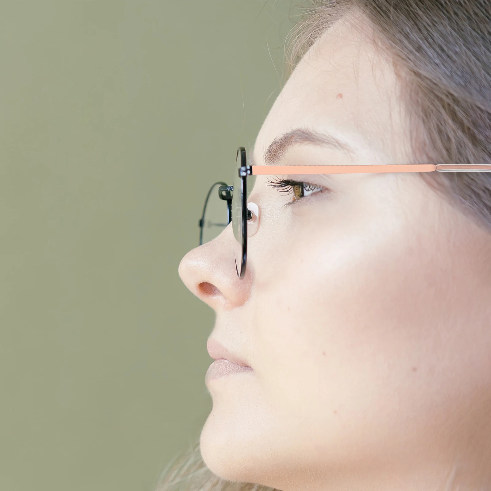 

Replace Glasses Accessories Eyeglasses Rose Gold Resin Parts Replacement Temple Arms Man
