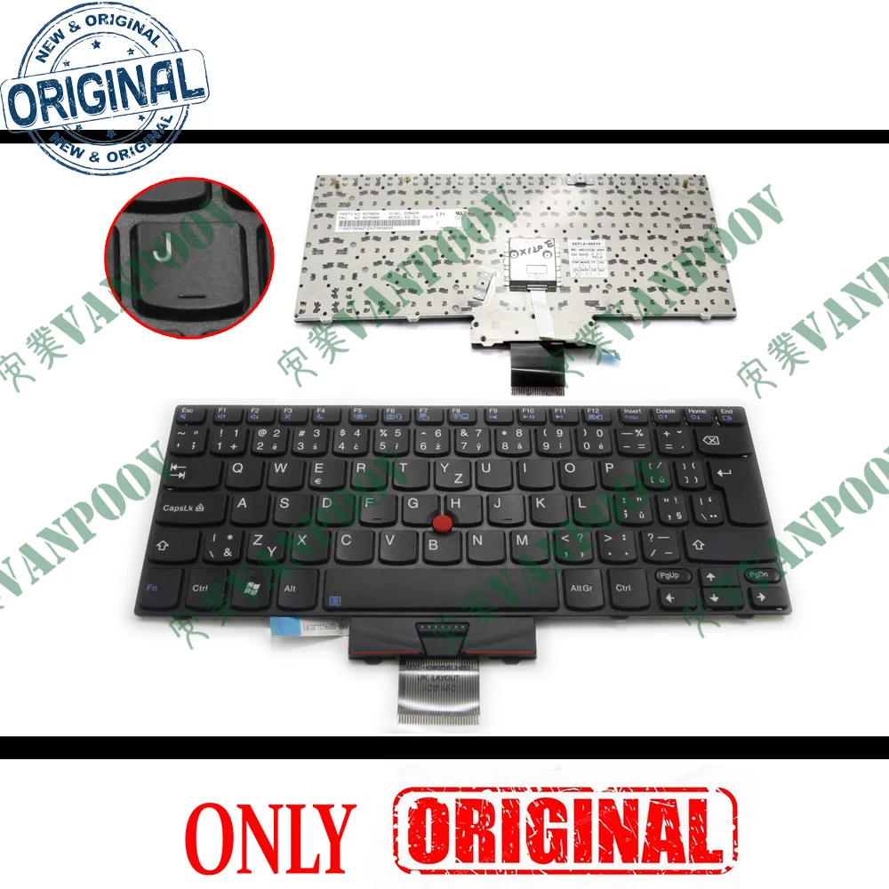 

CZ/SK Cezch/slovak New Original Notebook Laptop Keyboard for IBM Thinkpad X100e X120e Black - FRU No. 60Y9374 60Y9339 MK-83C0