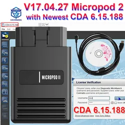 MicroPod 2 CDA6 CDA 6.15.188 Online Flash Downloder do oryginalnych plików FCA MicroPod2 Scanner VIN edycja dla DODGE/CHRYSLER/JEEP