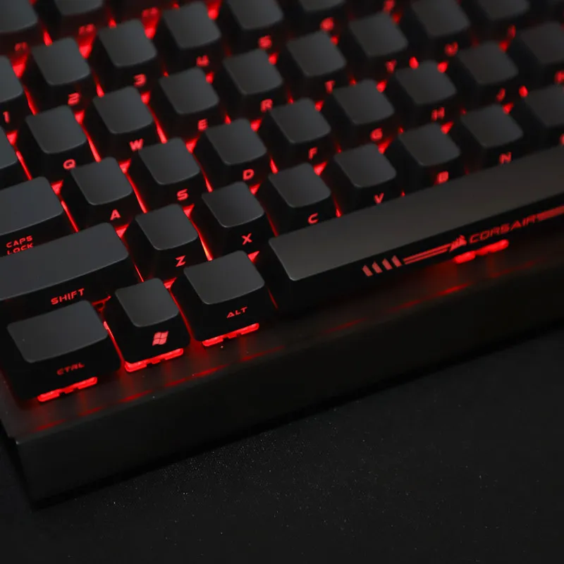 Side engraved positive engraved dark engraved translucent ROG (Corsair K70 K95 platinum version Cherry Razer)