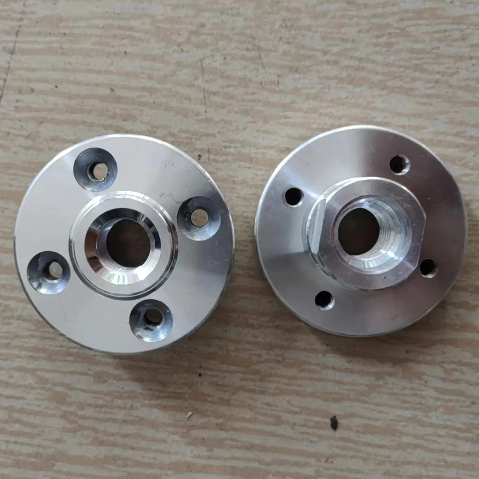Universal Adapter Flange M14 Thread Aluminum Fastener Nut for Power Tool Grinding Wheel Replacement