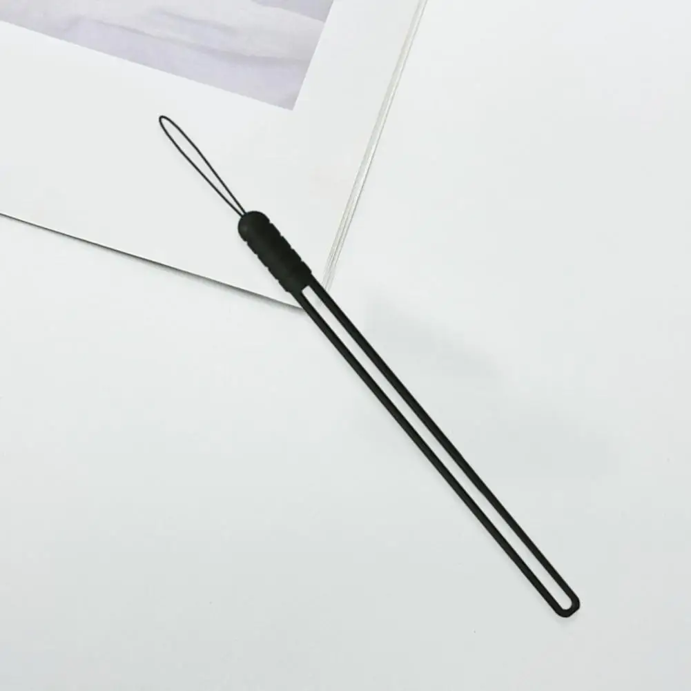 Cordón de llave de Control de acceso para teléfono móvil, juego de cordón de silicona vibrante, cadena antipérdida multiusos para teléfono móvil