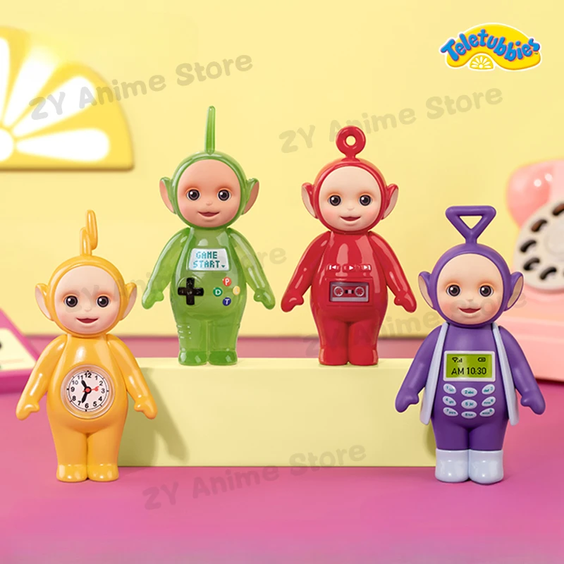 

Teletubbies модные игрушки коллекция ручной работы подвесная карта настольная модель детская коробка сюрприз праздничный подарок для детей