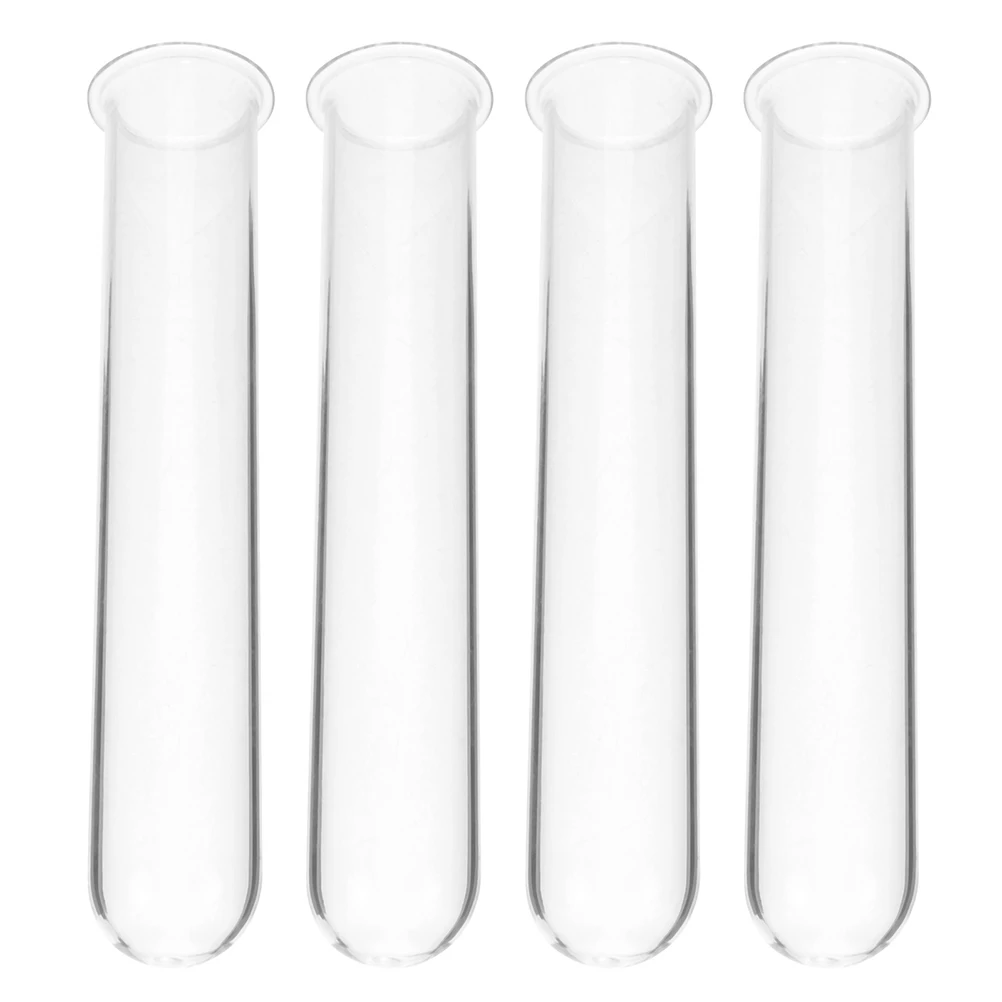 4 قطعة أنابيب اختبار انتشار النباتات الزجاجية المزهريات المائية أنابيب شفافة للتنشر مكتب تررم