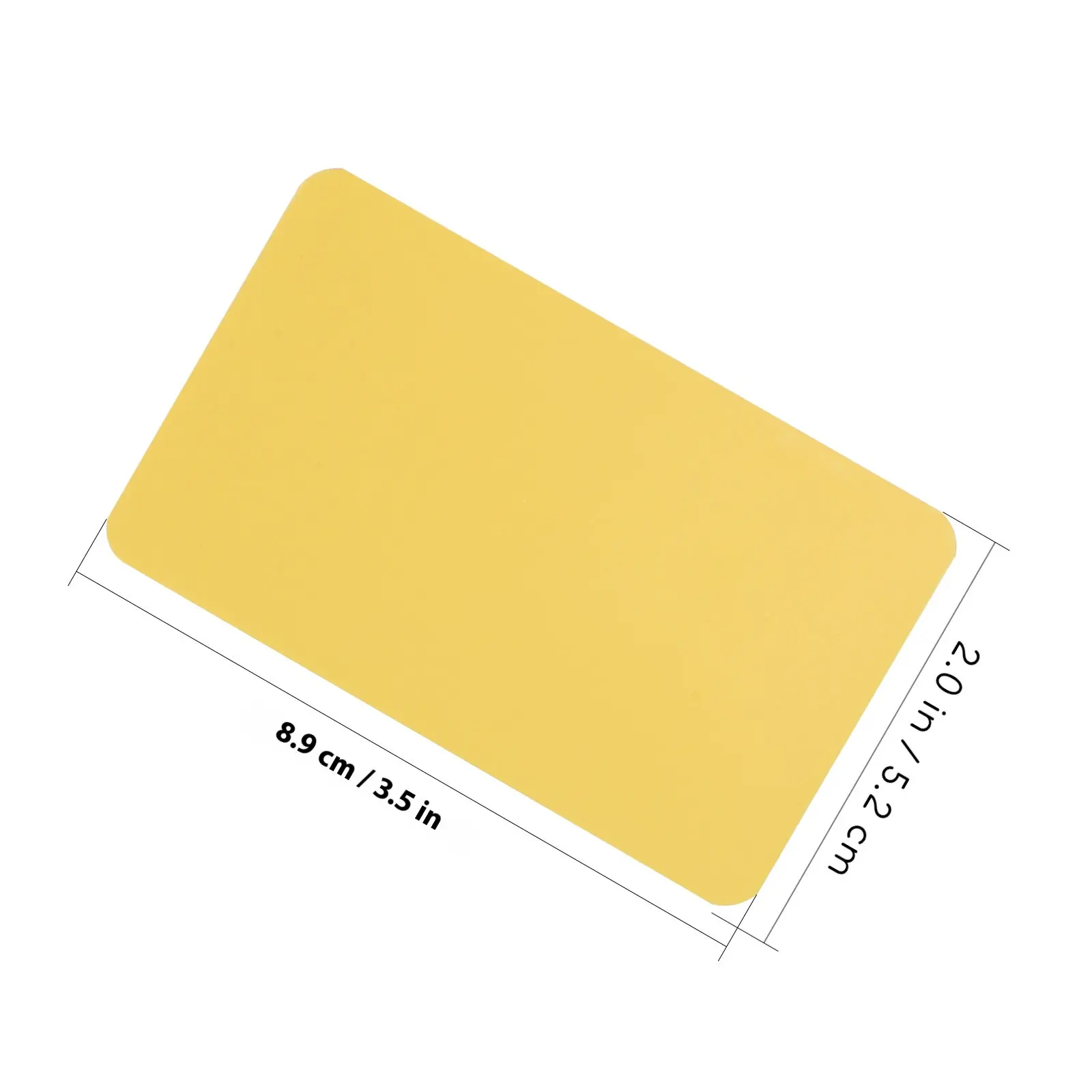 4 Boxes Colored Blank Kraft Paper Cards Rounded Corners Embossable Printable Dual-Side Writeable for Flashcards Reminders Gift