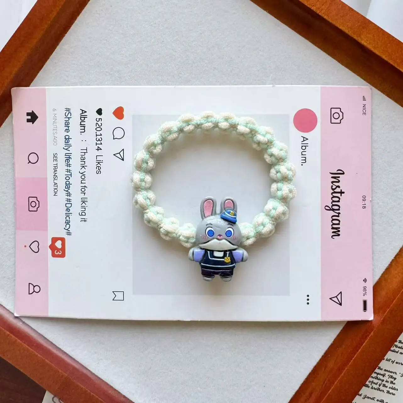 كارتون لرباط شعر Zootopia Judy Nick Tie حبل عالي المرونة على شكل ذيل حصان متعدد الاستخدامات