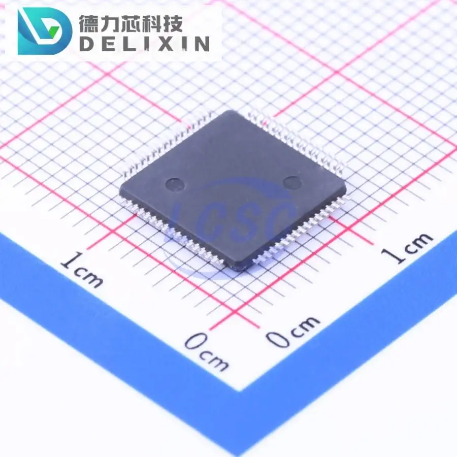 Procesadores de señal digitales (DSP/DSC), chips nuevos y originales, DSPIC33FJ128GP706A-I/PT, 128KB, 53 TQFP-64(10x10)