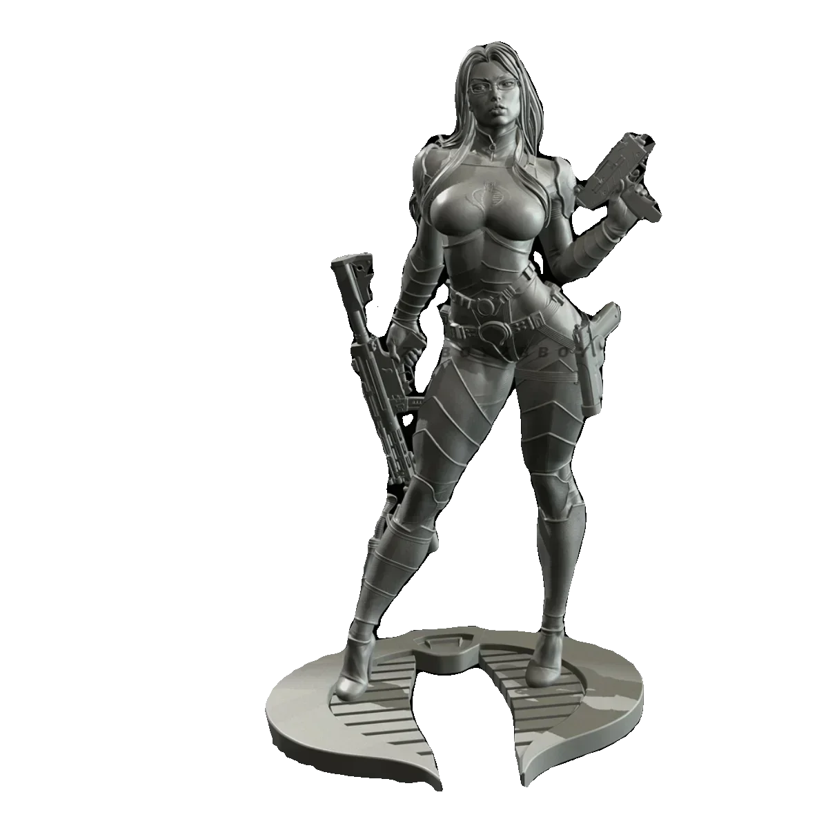 50mm 75mm 90mm Resin model kits figure beauty colorless and self-assembled （3D Printing ） TD-6191/3D