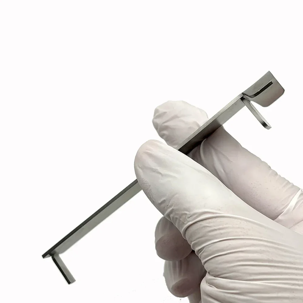 Dental Stainless Steel Ruler Dental Papilla Gauge Papillameter Stainless Steel Measuring Lip Ruler Dentist Tools