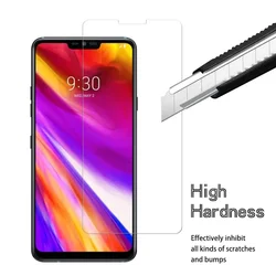 2.5D Screen Protector For LG G8S G5 G6 G7 G8 Thinq Q6 Q7 Q8 Q9 Scratch Proof Tempered Glass LG V10 V20 V30 V40 Protective Film