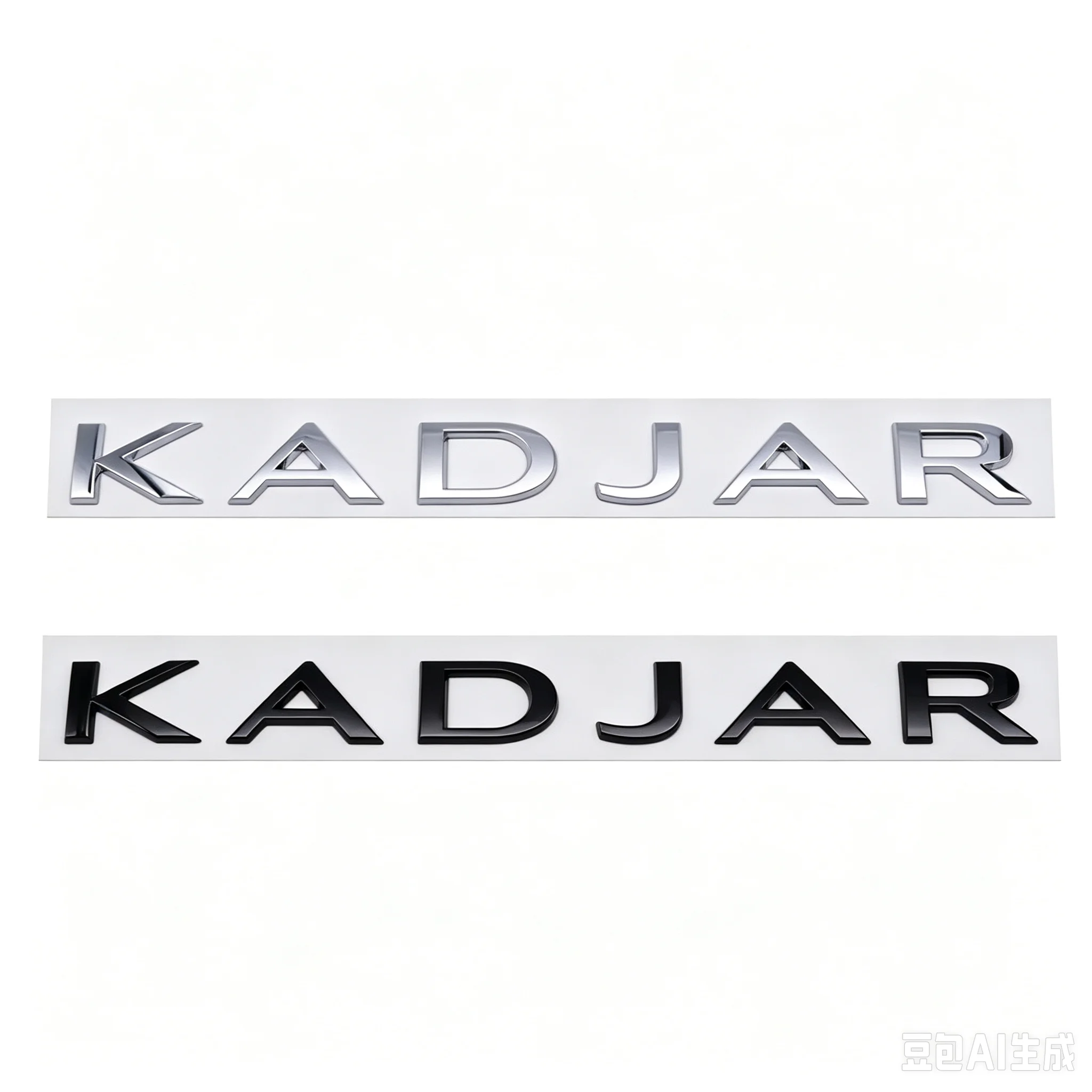 Suitable for Renault Koleos KADJAR Logo Modification with English Letters KADJAR Trunk Labeling Car Sticker Emblem