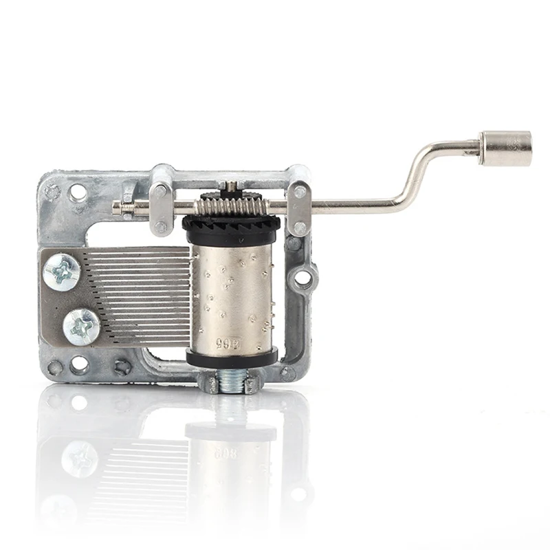 Handgekurbelte Spieluhr Bewegung Metall Rocker Mini Diy Geschenk Musik mechanische dekorative Sammlerstücke für Freundin Freundin – Detail 6