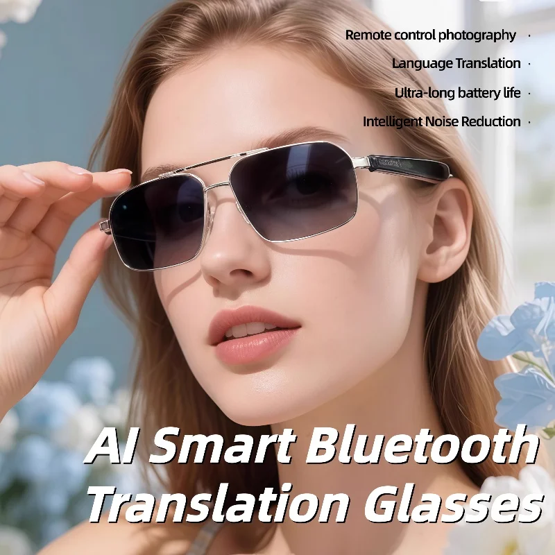 

GT-31 Smart bluetooth glasses specifications Translation Sunglasses Voice Remote Control Music Eyewear Waterproof Eyeglasses
