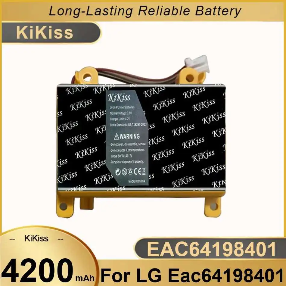 

Long Lasting 4200Mah For LG EAC64198401 Cleaning Robot Battery