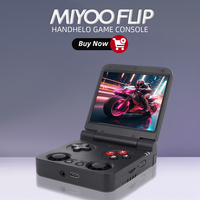 Miyoo Flip V2 Fold Handheld Game Players Consoles Portable Video Game 3.5'' IPS Linux System Retro Game Console Collapsible Gift