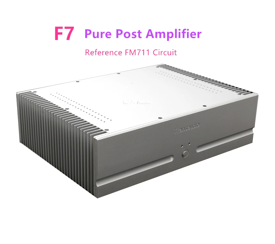 

NEW Upgrade FM711 Dual Channel Pure Post Amplifier 150w/8Ω,300W/4Ω, 2N3440/5416,Toshiba 5200,Signal Noise ratio:120dB