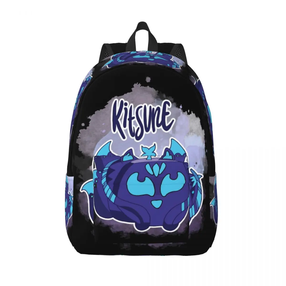 B-Blox Kitsune Fruits Backpack for Men Women Cool Student Work Daypack Game Cartoon Laptop Computer Canvas Bags Sports