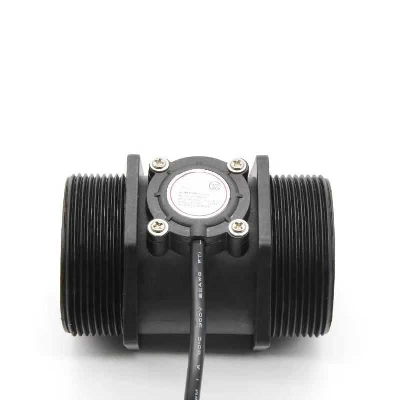 Support OEM High Quality High Flow Hall Effect DN40 DN50 Liquid Flow Sensor High Tech Turbine Water Flow Sensor 5-200L/H Measuri