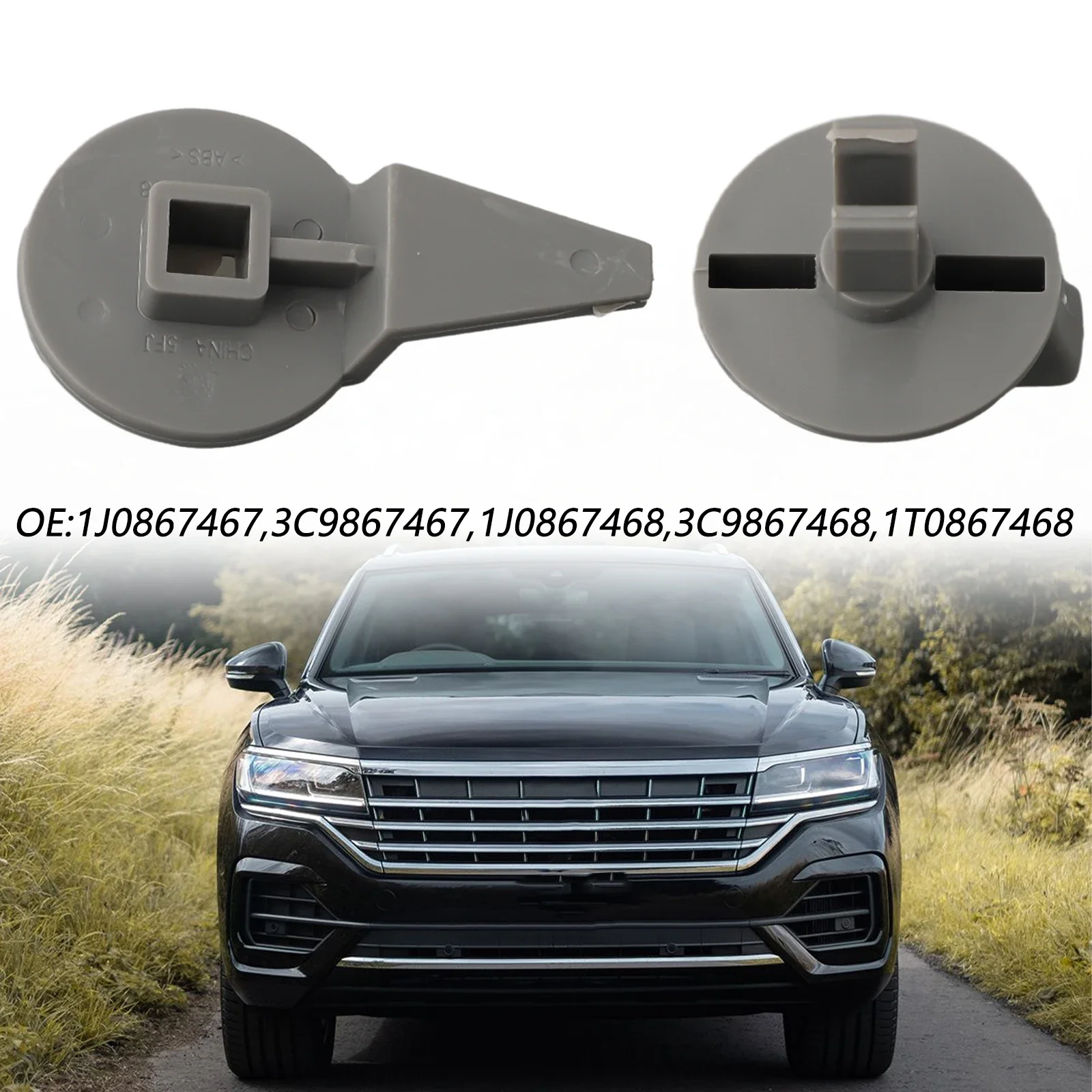 1pcs Locking Bolt For Trunk Lining Fits For Passat 1J0867467, 3C9867467, 1J0867468, 3C9867468, 1T0867468 Car Accessories