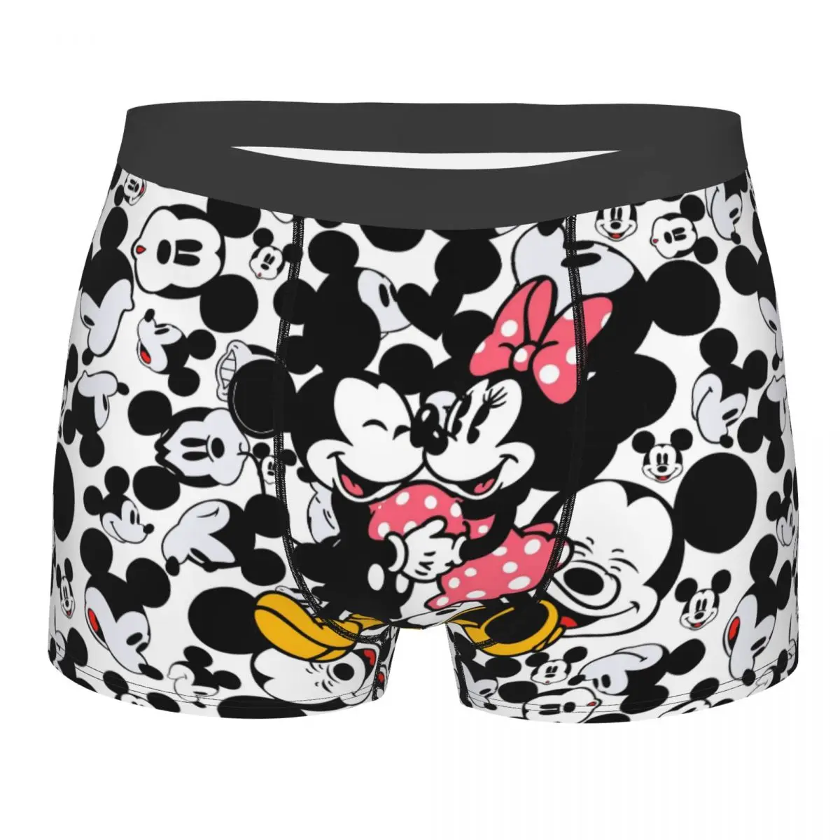 

Custom Mickey Mouse Minnie Mouse Boxers Shorts Men Briefs Underwear Novelty Underpants