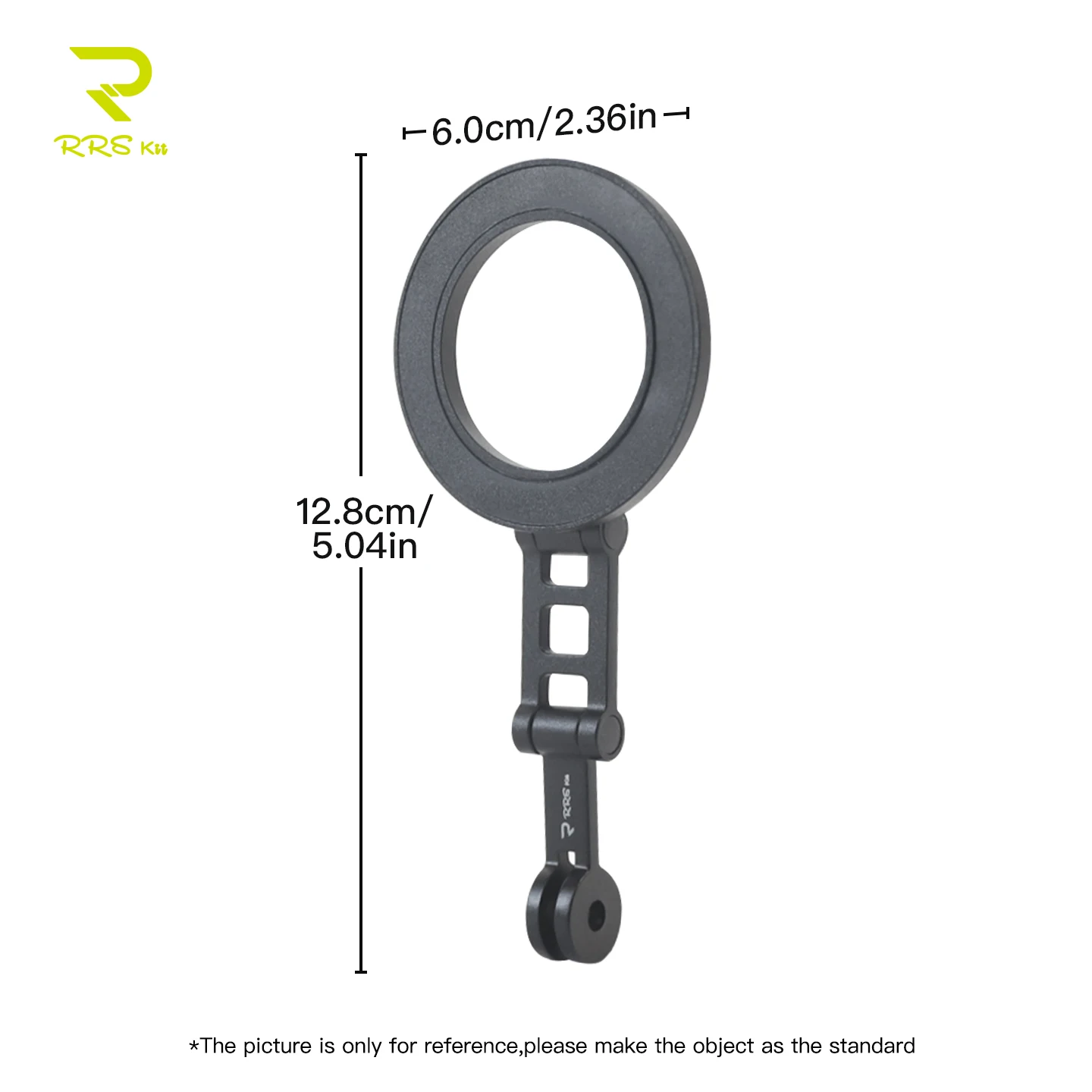 RRSKIT Magnetic Phone Mount For Bike Computer Out Front Mount AluminumAlloy Phone Holder For GOPRO/Garmin Indoor Cycling Trainer - view 6