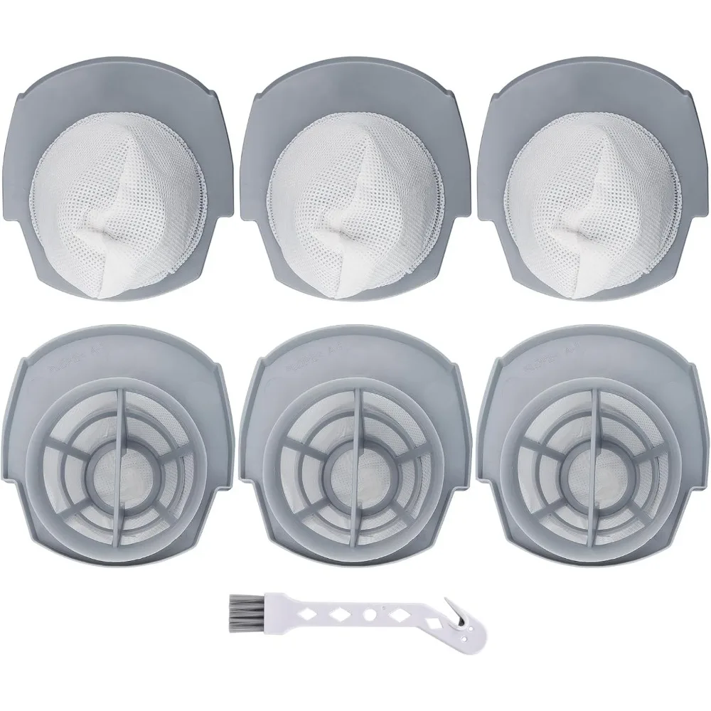 

Набор из 6 сменных фильтров для легкого проводного вертикального пылесоса 3-в-1 Turbo, аналог детали 1620624