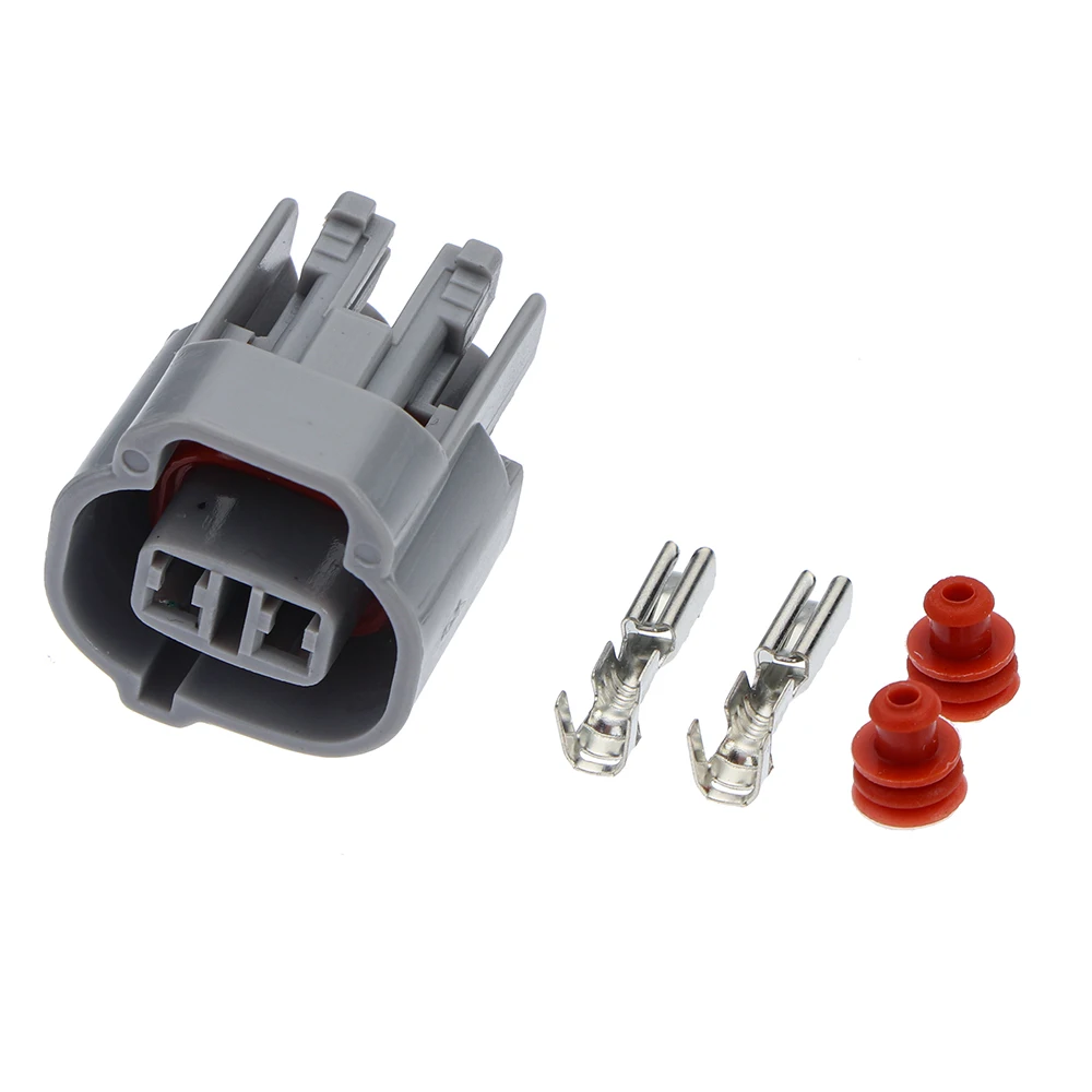 Conector fêmea do alojamento Plug para Toyota, cablagem elétrica, 2 pinos Way, Injector para Toyota, 2,0mm, 2 pinos, 2 conjuntos, 5 conjuntos, 6189-0031