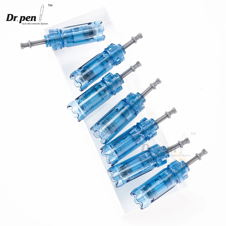 Dr Pen Ultima 10 Pcs Needle Derma Pen Cartridges For A9 M8S A8S 12/18/24/36/42 PIN Nano Needle Microneedling Needles