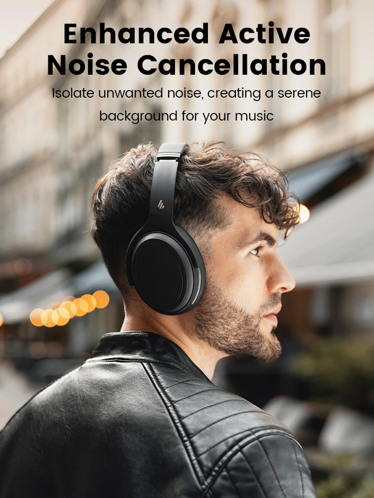 Edifier WH700NB Active Noise Cancelling Wireless Headphones Bluetooth 5.3 Multipoint Connection Foldable Earphones 68H Playback