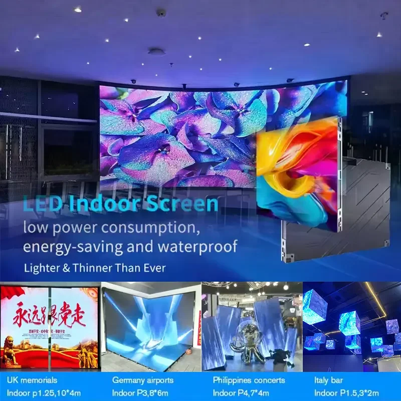 Customizable 2025 New Design Premium Quality Customizable Led Film Screen High Brightness Led Film Screen Display