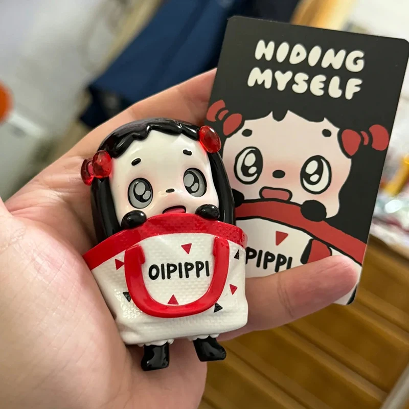 Oipippi Joyfulness Series Blind Box Action Figures Mysterious Box Cute Model Dolls Cartoon Decor Desktop Ornament Kids Toy Gift