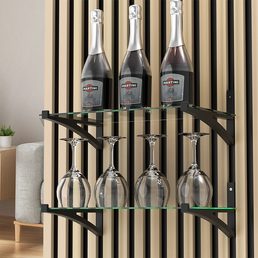 Two sound-absorbing board shelf brackets - suitable for recording studio foam boards and office sound insulation