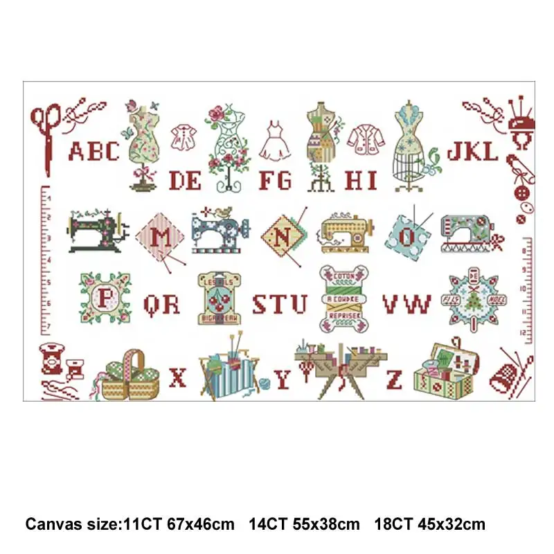 Nähen serie Muster Gezählt Kreuz Stich 11CT 14CT 18CT DIY Chinesische Kreuz Stich Kits Stickerei Hand Sets