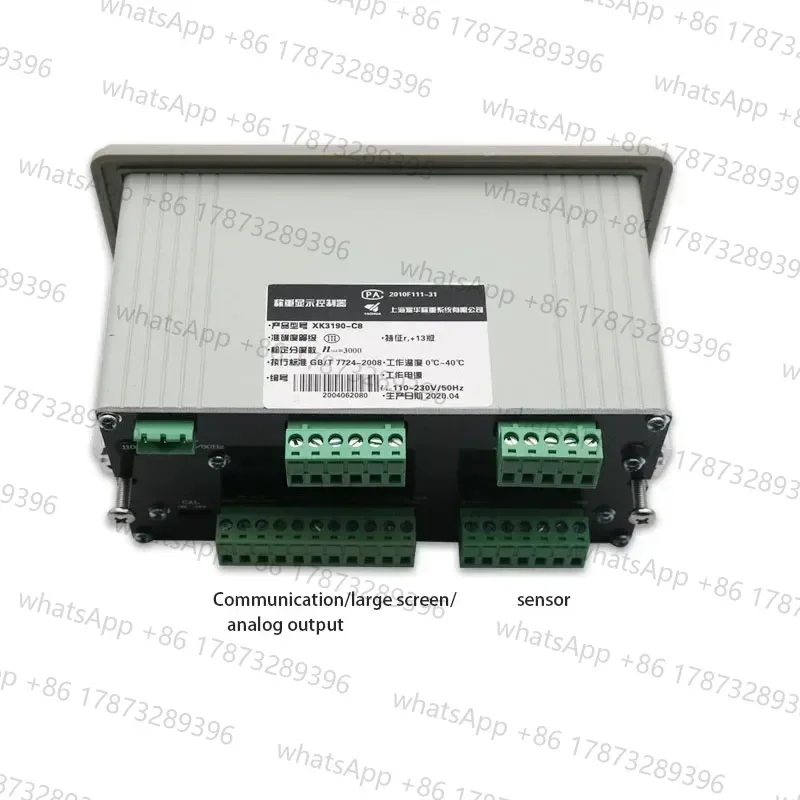 XK3190-C8 controlador de exibição de pesagem embalagem quantitativa eletrônica dispositivo de pesagem tanque de instrumento de lote industrial