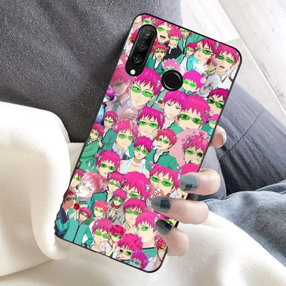 The Disastrous Life of Saiki K Phone Case For Huawei Honor 10 lite 9 20 7A 9X 30 50 60 70 pro plus Soft Silicone Cover