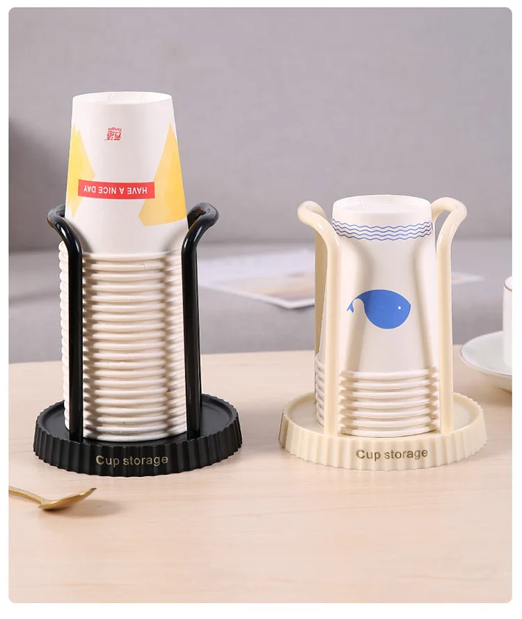 Japanischer Papierbecherhalter, Einweg-Becherhalter, Multifunktionaler Becher-Aufbewahrungsständer für Haushalt, Kaffee- und Teetassenhalter – Detail 11