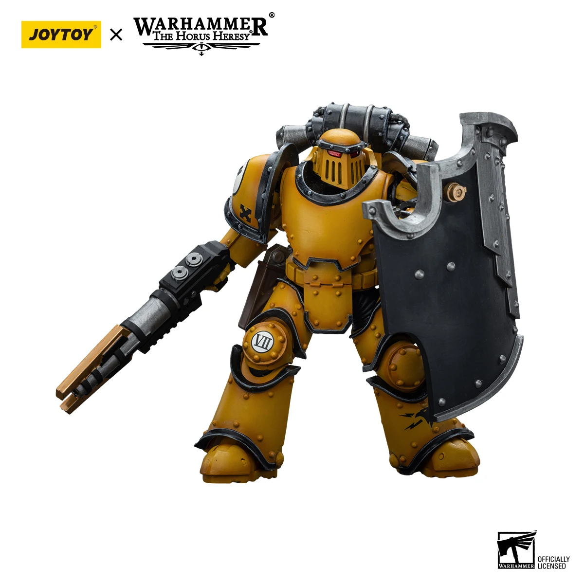 [IN-STOCK] JOYTOY 1/18 Action Figure Warhammer 30k Anime IF Legion MkIII Breacher Squad Legion Breacher with Lascutter Model