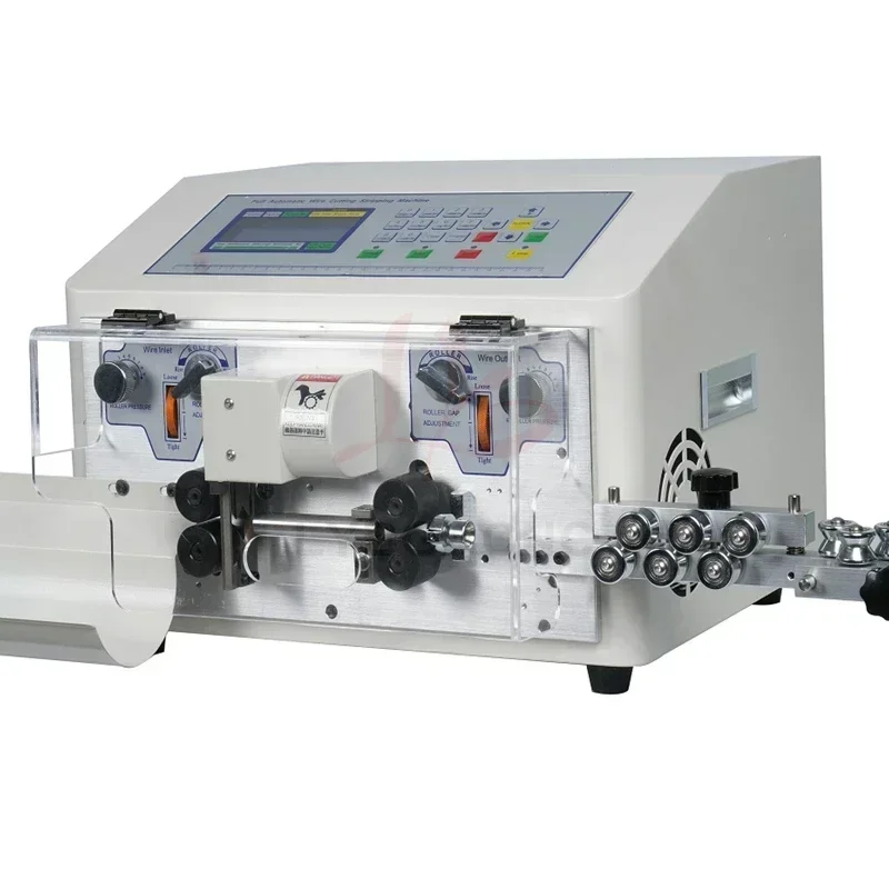 

New 220V 110V 450W SWT-608-HT2N/2S Wire Peeling Stripping Cutting Machine for Computer Automatic 0.1-10mm2 AWG7-AWG28