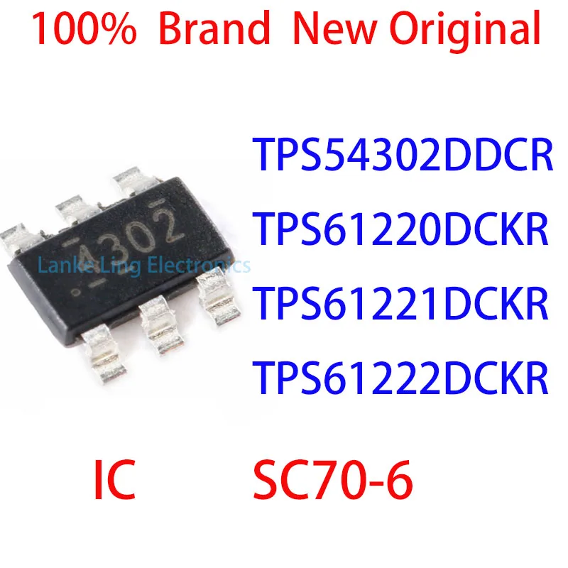 (5PCS)TPS54302DDCR TPS61220DCKR TPS61221DCKR TPS61222DCKR 100%  Brand  New Original IC SC-70