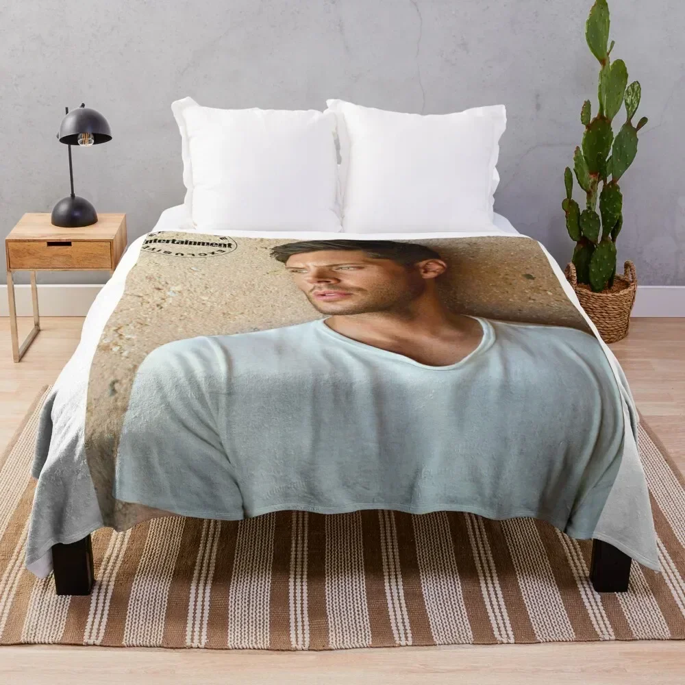 

Jensen Ackles Throw Blanket Warm Baby Plaid Blankets For Bed Blankets