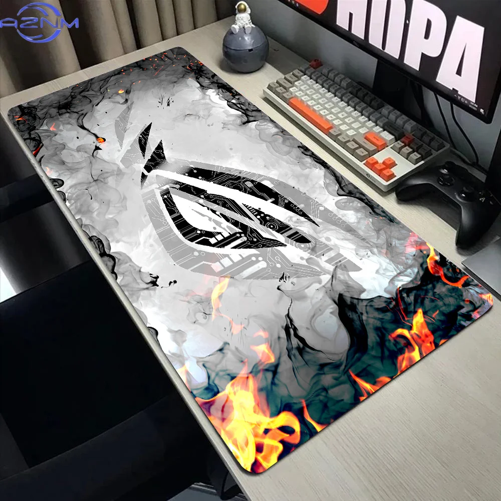 AS-US large mousepad 90x40 cm XL overlock office computer desk pads, hot selling laptop keyboard mats non-slip rubber mouse pad