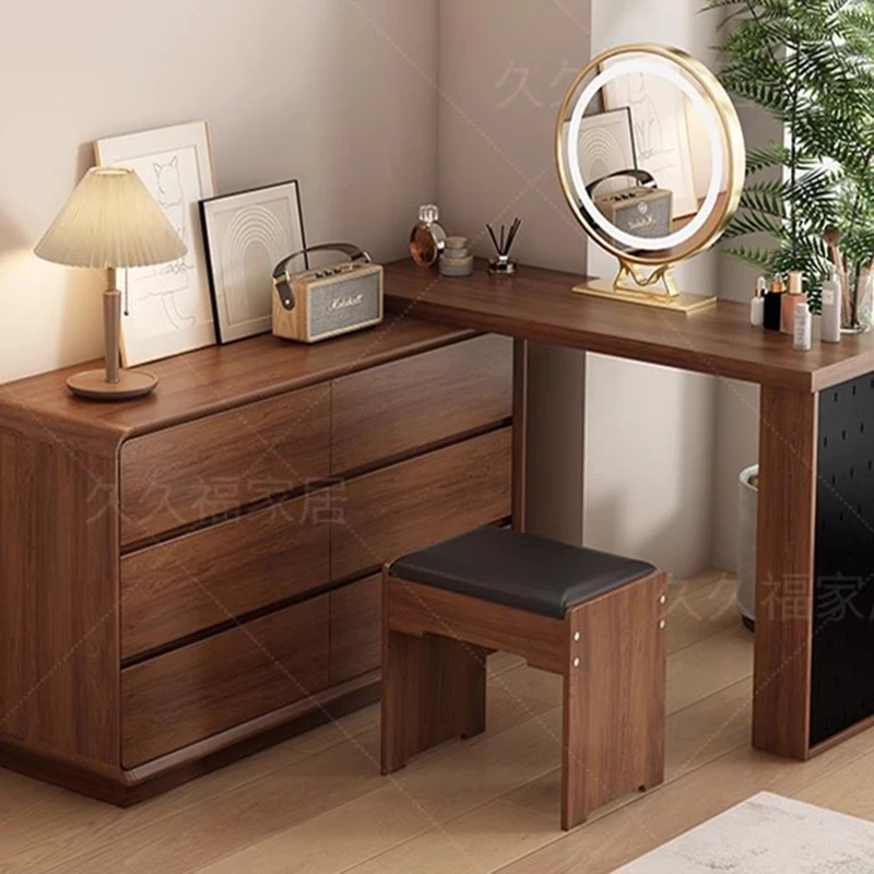 

Girls Luxury Dressing Table Vanity Makeup Closet Kommoden Dressing Table Drawer Bedroom Full Comoda Pra Quarto Home Furniture