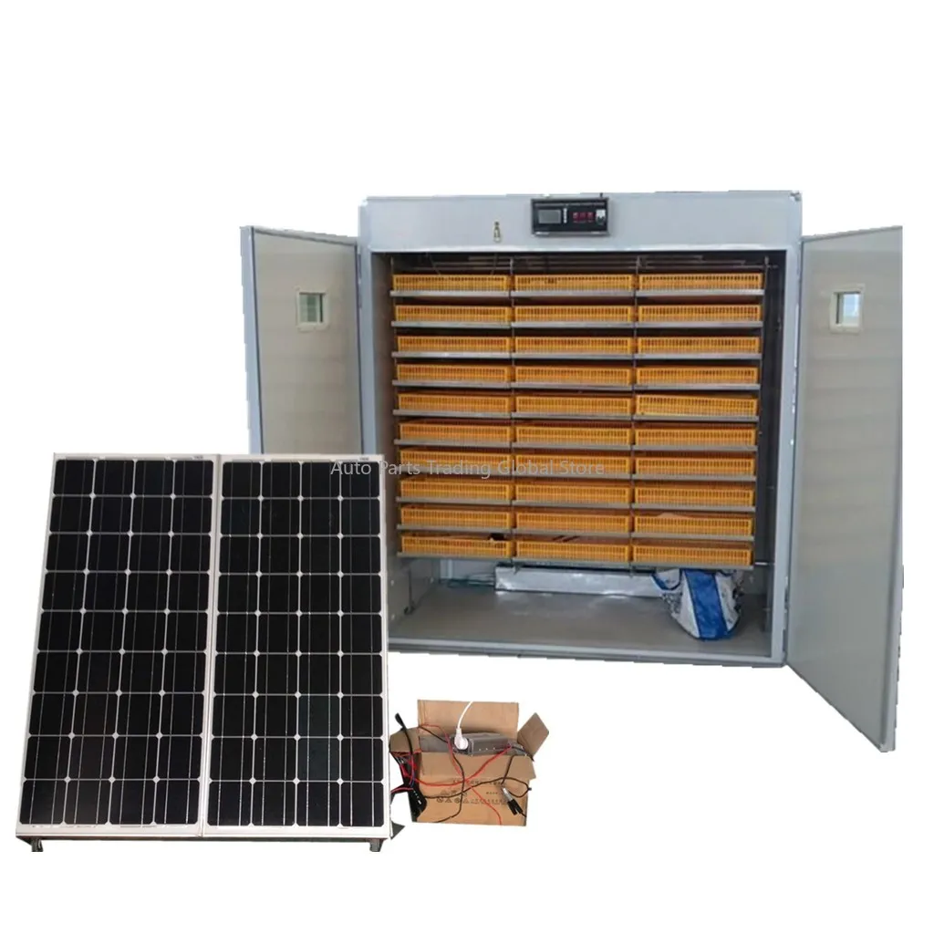 250w Mono Solar Power Industrial Incubators Hatching Eggs For Battery Powered