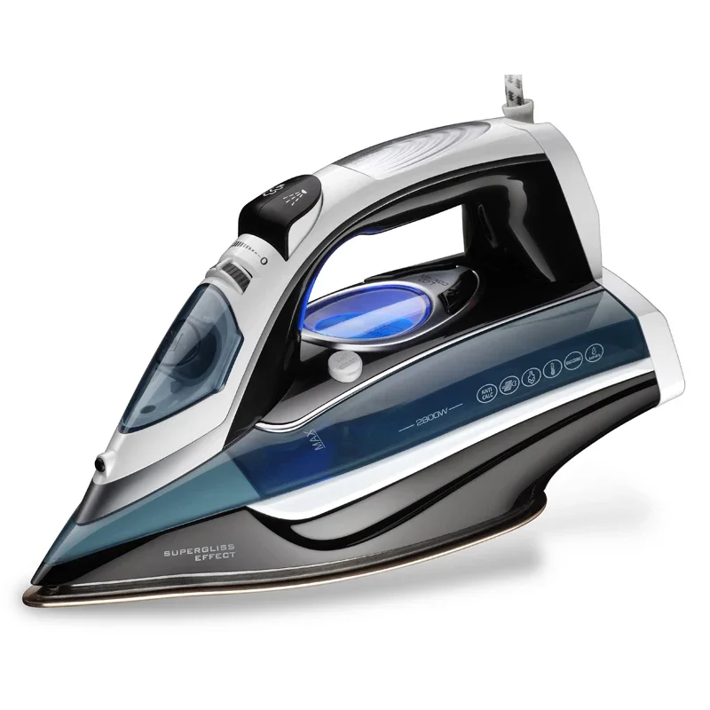 3100W high LED LCD steam iron fabric industrial handheld portable vertical ceramic soleplate steam iron vapeur vapor