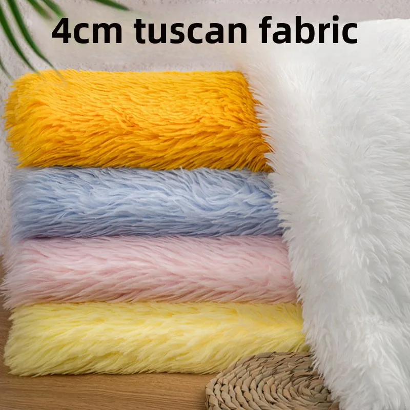 

Плюшевая ткань под мех 4 см «Тосканский мех» — для рукоделия, фуркостюмов, игрушек, декоративных подушек, домашнего декора, косплея, дизайнерская ткань